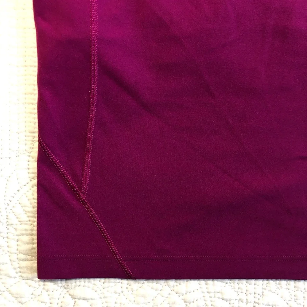 LULULEMON Women’s Magenta Purple Strappy Nulu Tank Top Sz 6 - Picture 4 of 13